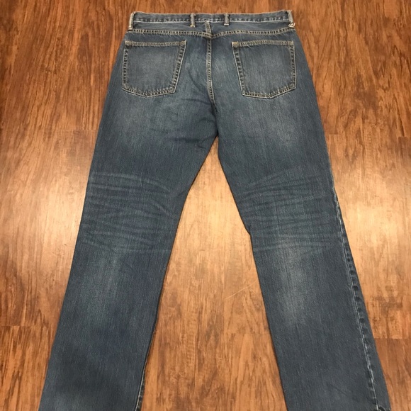 Gap Blue Jeans 36x34 Straight Fit - Picture 4 of 4